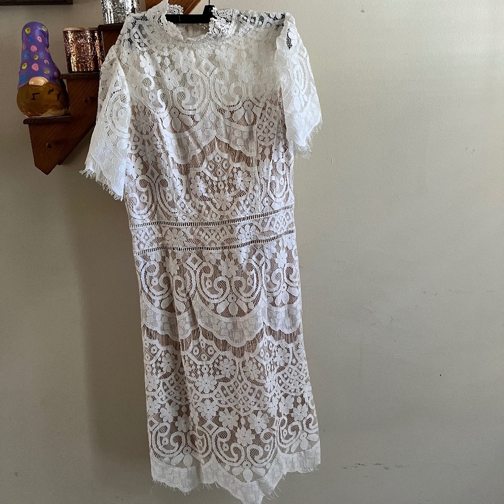 Beautiful White Lace Dress